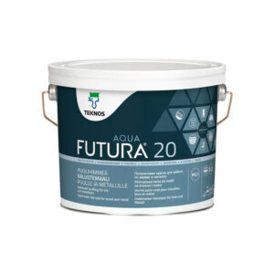 FUTURA AQUA 20, universāla uritāna-alkīda ūdensbāzes krāsa koka un metāla virsmām