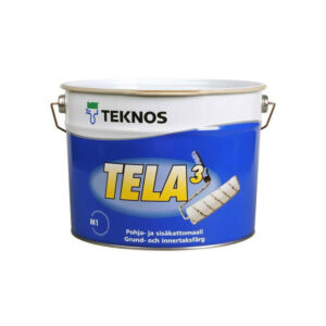 TELA 3, dispersijas krāsa uz ūdens bāzes sienām un griestiem