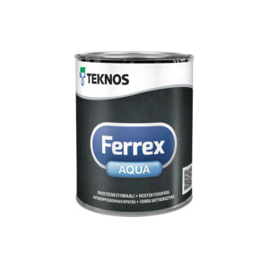 FERREX AQUA, pretkorozijas pigmentēta un koroziju kavējoša adhēzijas gruntskrāsa