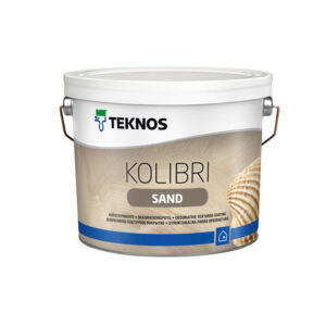 KOLIBRI SAND, dekoratīva tekstūrkrāsa sienām un griestiem