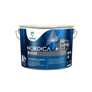 NORDICA MATT, akrila krāsa uz ūdens bāzes kokam ārdarbiem