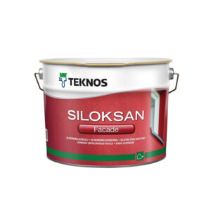 SILOKSAN FACADE, silikona emulsijas krāsa uz ūdens bāzes minerāla virsmām ārdarbiem
