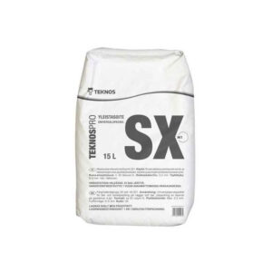 TEKNOSPRO BREPLASTA SX, universāla špaktele sienām un griestiem sausās telpās, balta