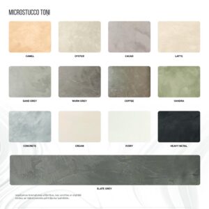 Microstucco toņi